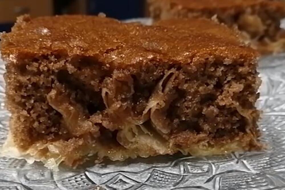 NAJLEPŠA POSLASTICA SA SOČNIM SIRUPOM: Turski kolač ajle - recept koji se pamti iz stare sveske