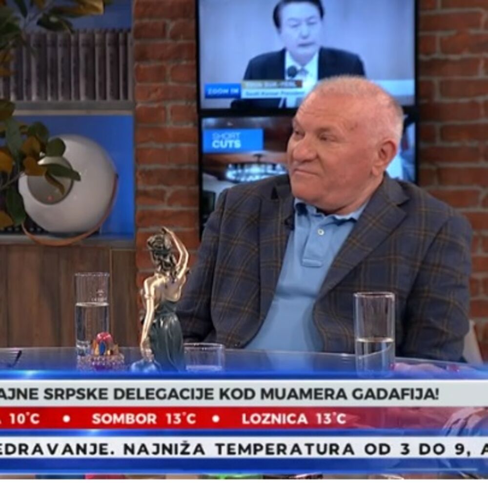 Miloš Bojanić objasnio zbog čega se pojavio sed u jutarnjem programu
